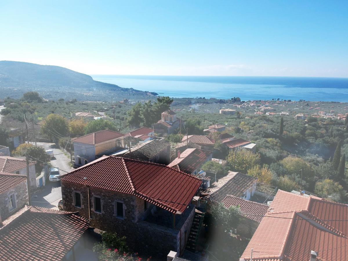 Stavroulas Stone House In Rigklia, Messinia Riglia Zewnętrze zdjęcie