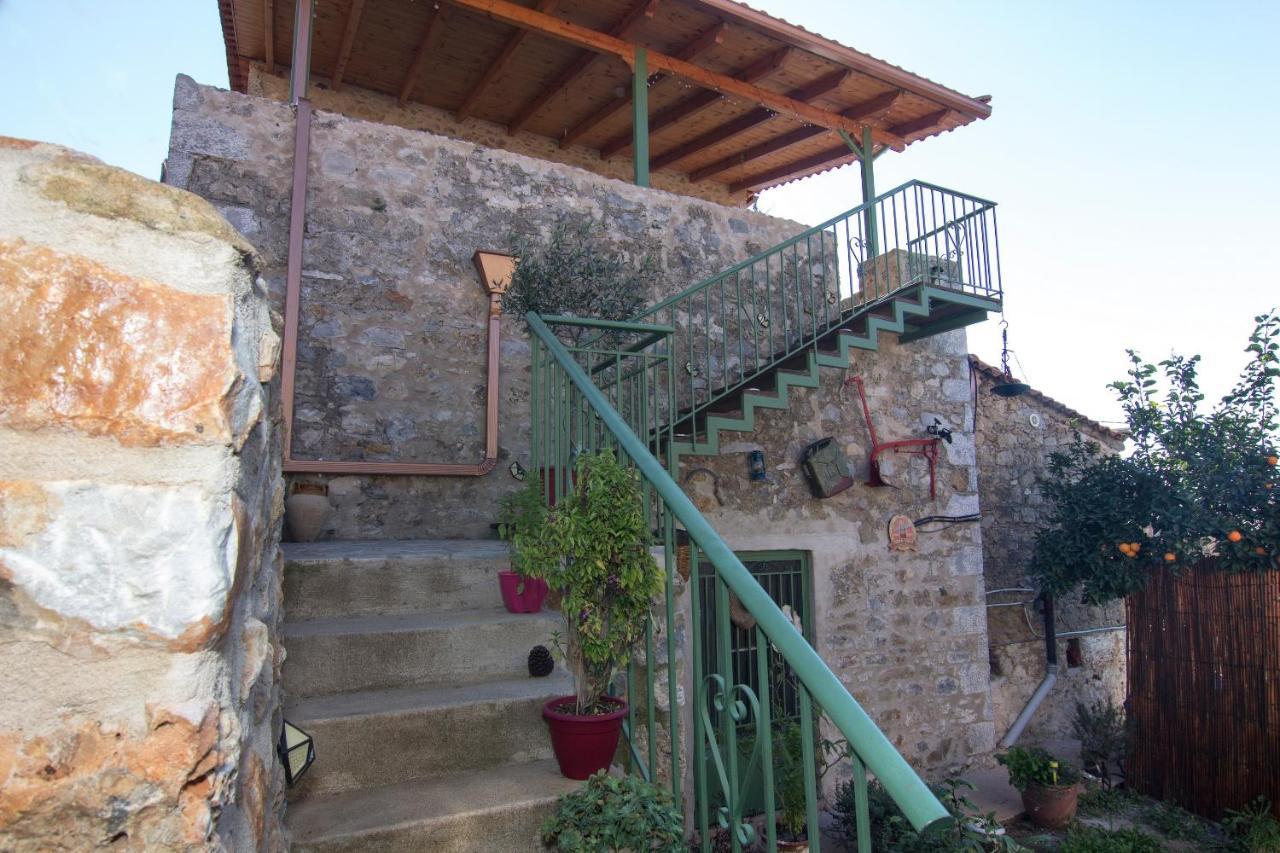 Stavroulas Stone House In Rigklia, Messinia Riglia Zewnętrze zdjęcie