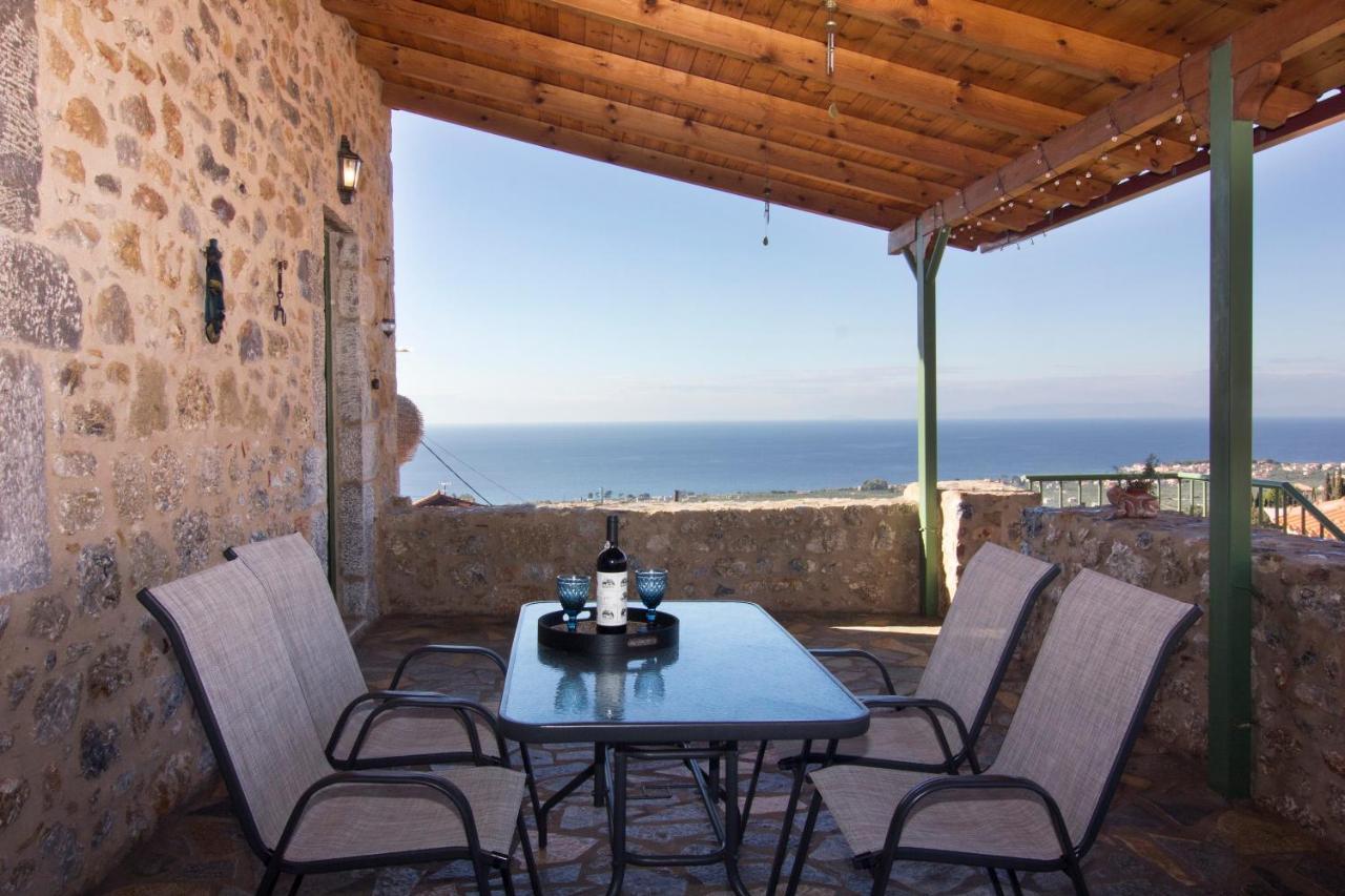 Stavroulas Stone House In Rigklia, Messinia Riglia Zewnętrze zdjęcie