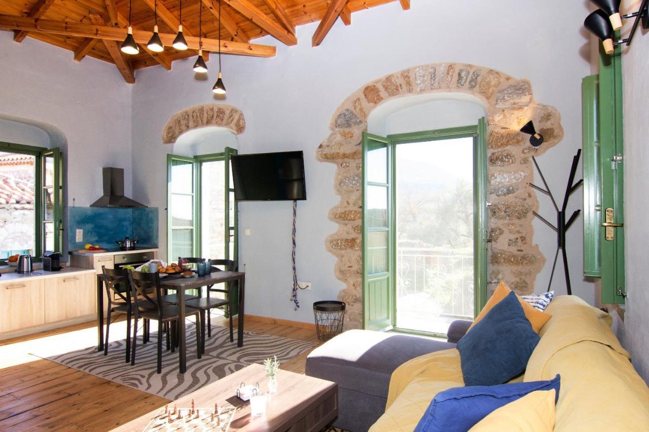 Stavroulas Stone House In Rigklia, Messinia Riglia Zewnętrze zdjęcie
