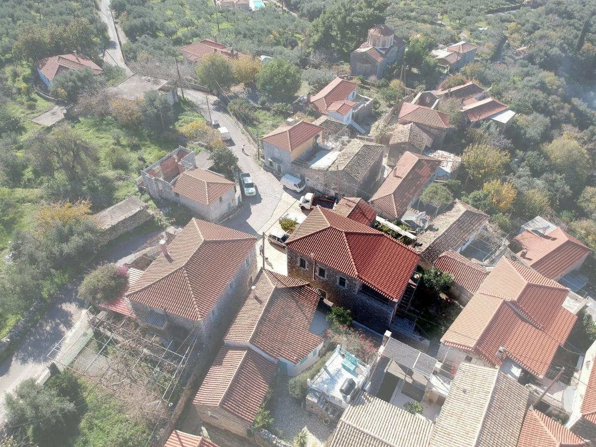 Stavroulas Stone House In Rigklia, Messinia Riglia Zewnętrze zdjęcie